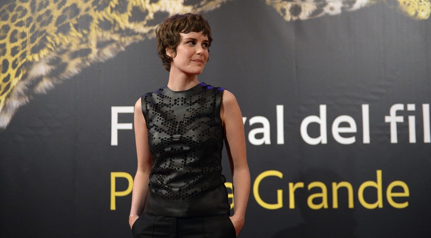 ARCHIV --- ZUR NOMINIERUNG VON CARLA JURI FUER DEN DEUTSCHEN FILMPREIS STELLEN WIR IHNEN FOLGENDES BILD ZUR VERFUEGUNG --- The Swiss actress Carla Juri of the Film &quot;Feuchtgebiete&quot; poses on t ...