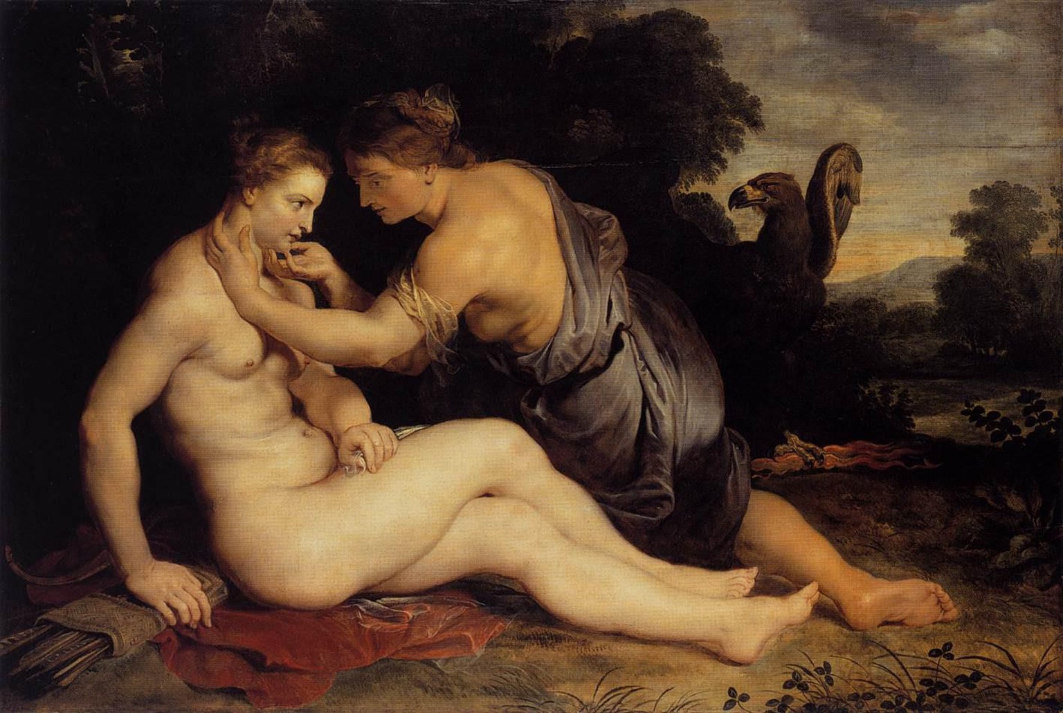 Peter Paul Rubens: «Jupiter and Callisto» (1613).