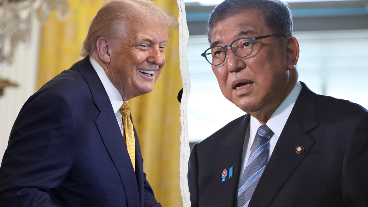 Donald Trump et Shigeru Ishiba