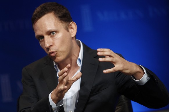 Pay-Pal-Chef Peter Thiel.