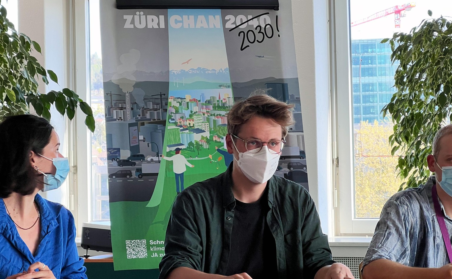 Klimastreik-Bewegung in Zürich am 21. April 2022.