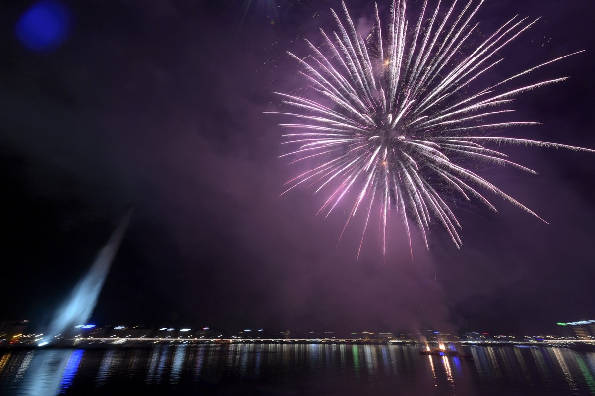Genève n'a pas renoncé à son feu d'artifice.