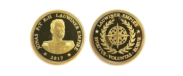 Die Münze des «Lauwiner Reichs».