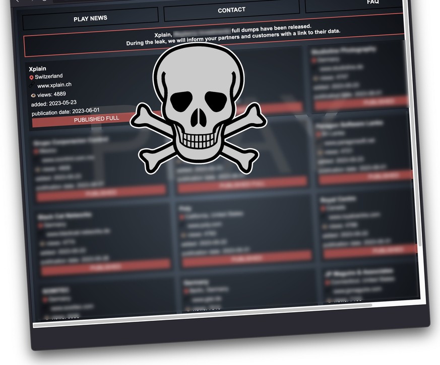 Hacker leaken fast 1 Terabyte an Daten von IT-Firma Xplain – Bund reagiert