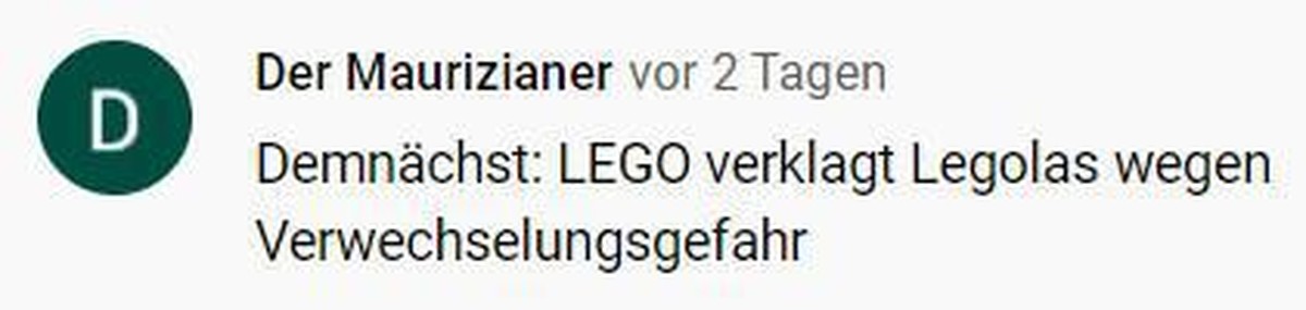 Kommentare zum Video von Held der Steine.