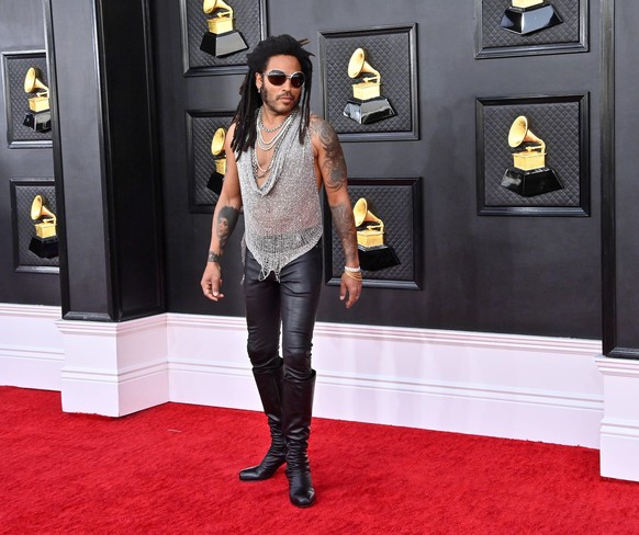 Lenny Kravitz an der Grammy-Preisverleihung 2022