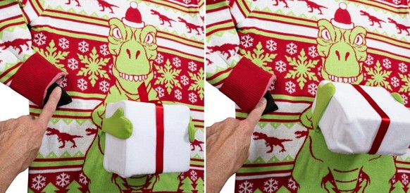 Ugly Christmas Sweaters 2025 

https://www.uglychristmassweater.com/collections/3d-sweaters/products/t-rex-flappy-sweater