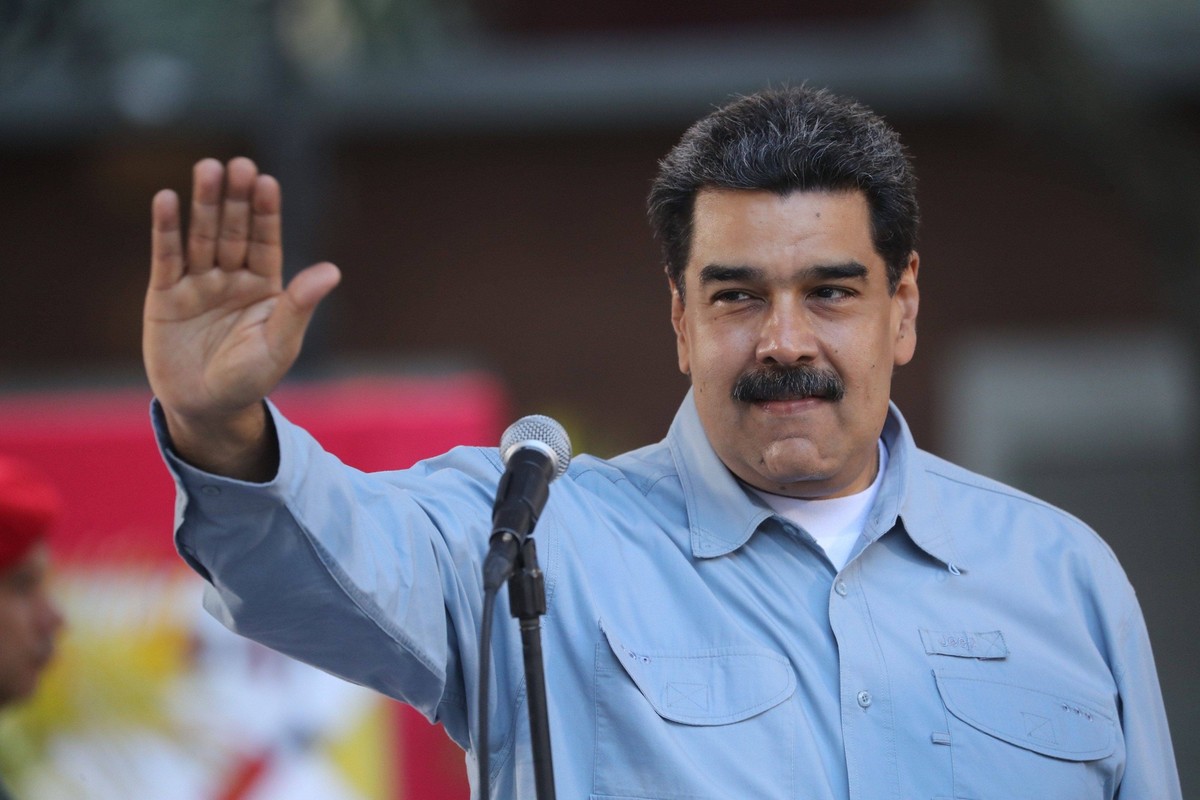 News Bilder des Tages Venezuelan President Nicolas Maduro attends an event at Bolivar Square, in Caracas, Venezuela, 07 February 2019. Maduro thanked today the marches that invite to sign a letter to  ...