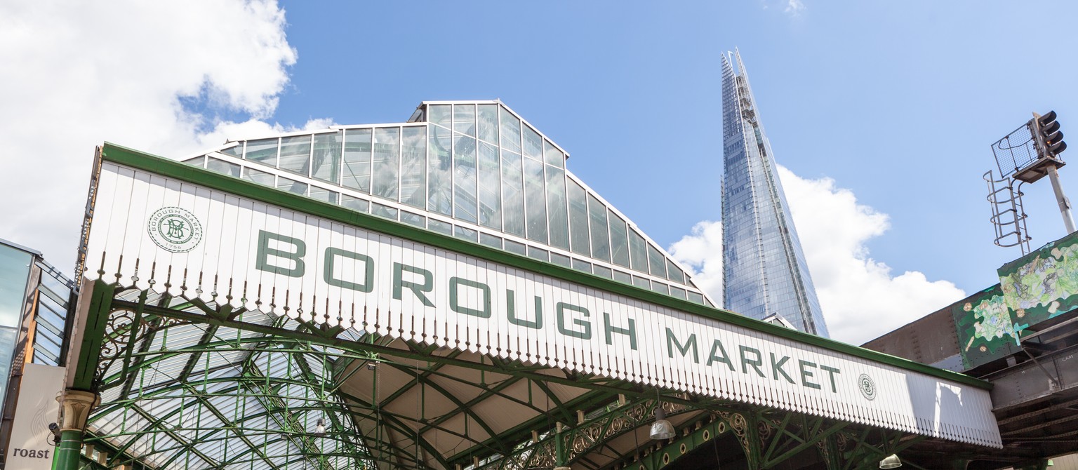 Borough Market in Süd-London: Hiesige Pendants lassen uns dastehen wie ein kulinarisches Entwicklungsland.
