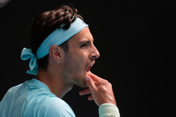 <p>Lorenzo Musetti gerät ins Grübeln.</p>