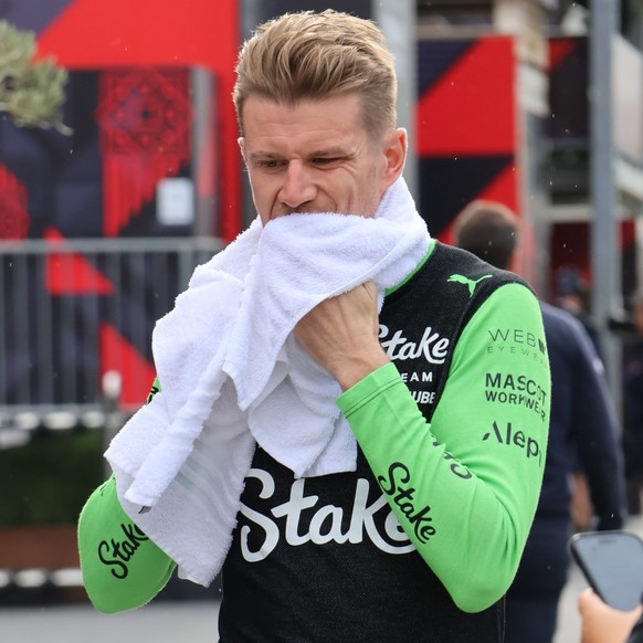 Ein Qualifying zum Vergessen für Nico Hülkenberg beim GP von Aserbaidschan in Baku 2025.