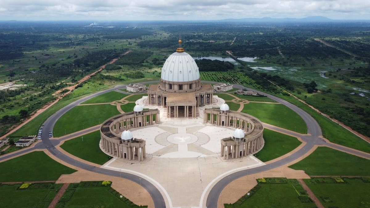 Elfenbeinküste Basilika Yamoussoukro Afrika Cup 2024