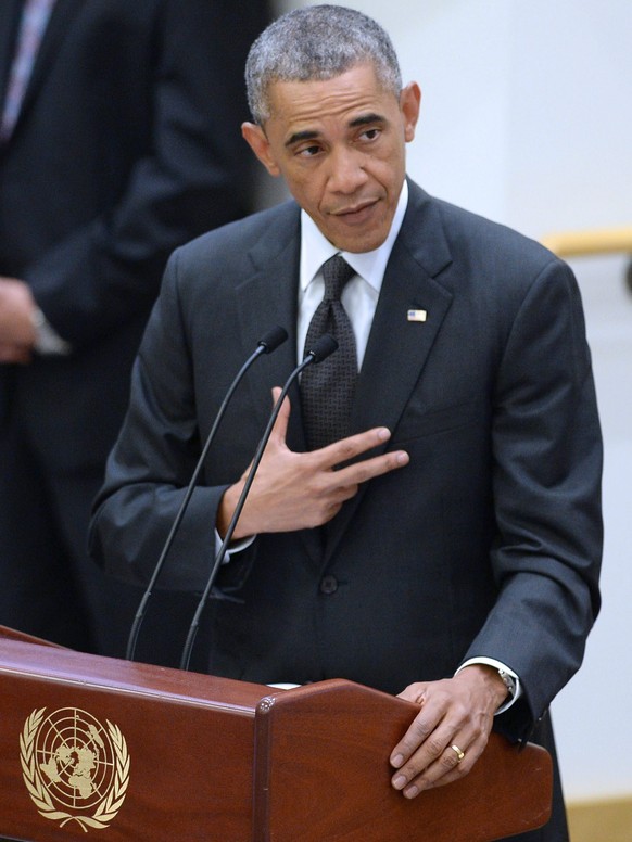 Vor der Uno warnte Barack Obama eindringlich vor dem IS.