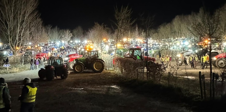 Bauernprotest Kerzers