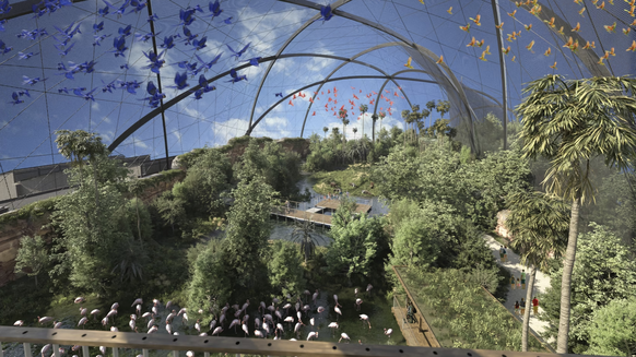 Pantanal Voliere Zoo Zürich