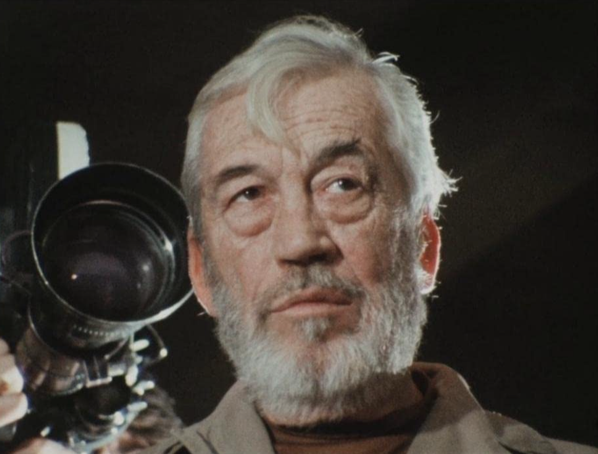 John Huston in The other side of the wind
