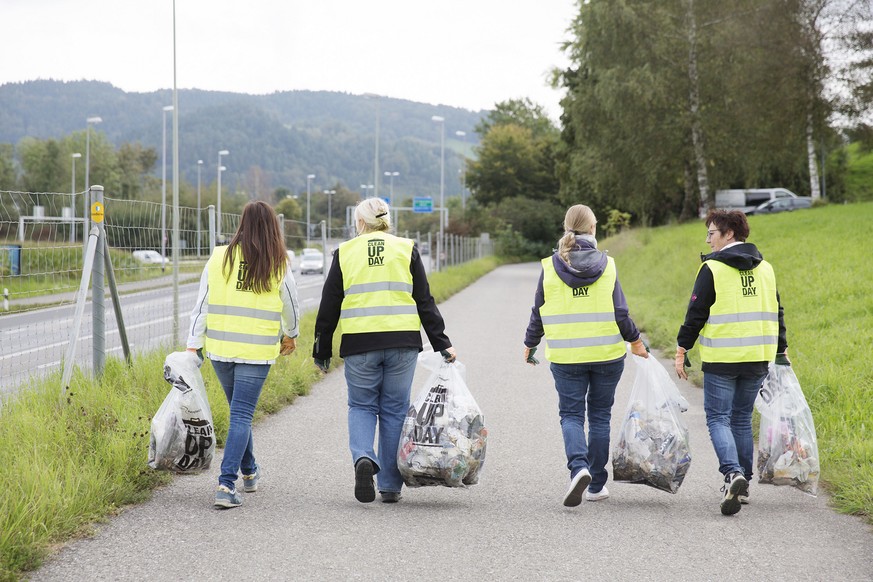 Ziel des Clean-Up-Days: Aufräumen.