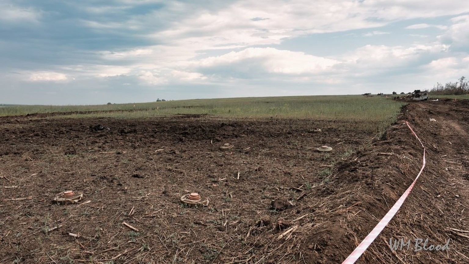 Bilder der Zerstörung nach dem gescheiterten Angriff der Ukraine auf Mala Tokmatschka.