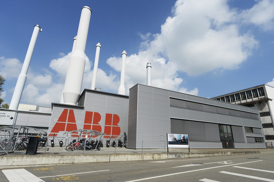 ARCHIVBILD ZUM GEWINNRUECKGANG DER ABB IM JAHR 2016, AM MITTWOCH, 8. FEBRUAR 2017 - Die ABB in Baden am Dienstag, 9. September 2014. Der Elektrotechnik- und Automationskonzern ABB hat die Strategie fu ...