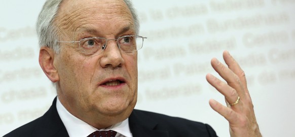 «Denken der Initianten beeinflussen»: Johann Schneider-Ammann.