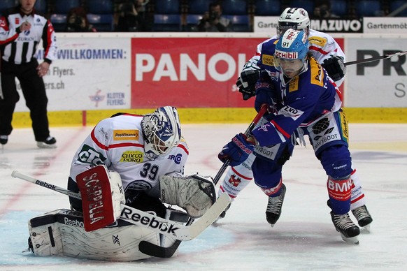 Sandro Zurkirchen: Der Goalie mit der besten Fangquote im Playoffkampf.