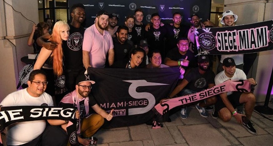 «The Siege» ist einer der ersten Fanclubs von Inter Miami.