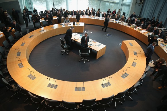 Der Bundestag in Berlin.