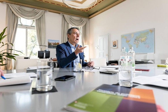 Die Schweiz sei nicht schlecht dran, sagt Ignazio Cassis. «Aber wir haben Dinge entdeckt, die wir besser machen können.»