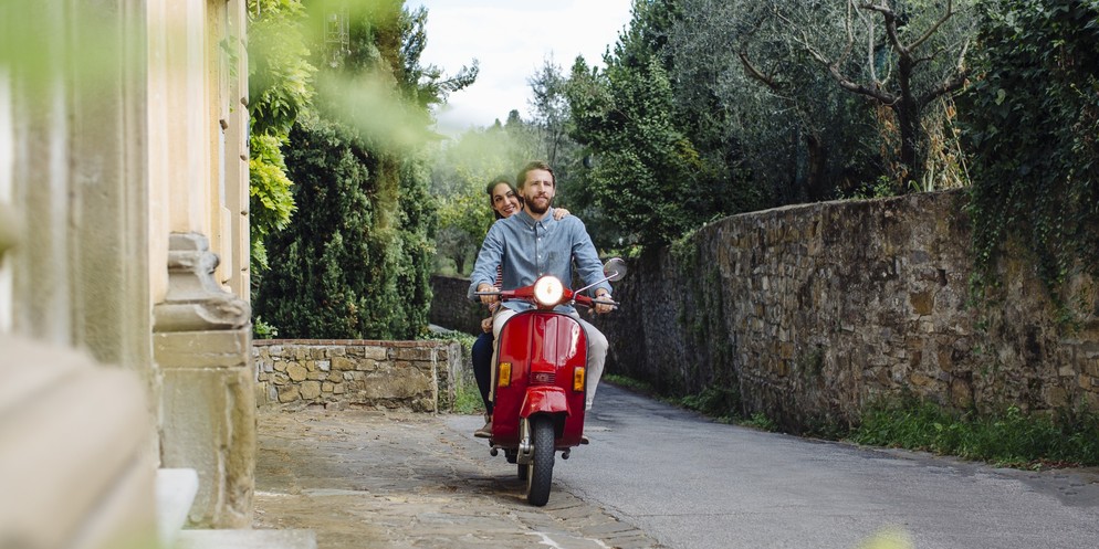 Die Vespa löst Nostalgiegefühle aus.