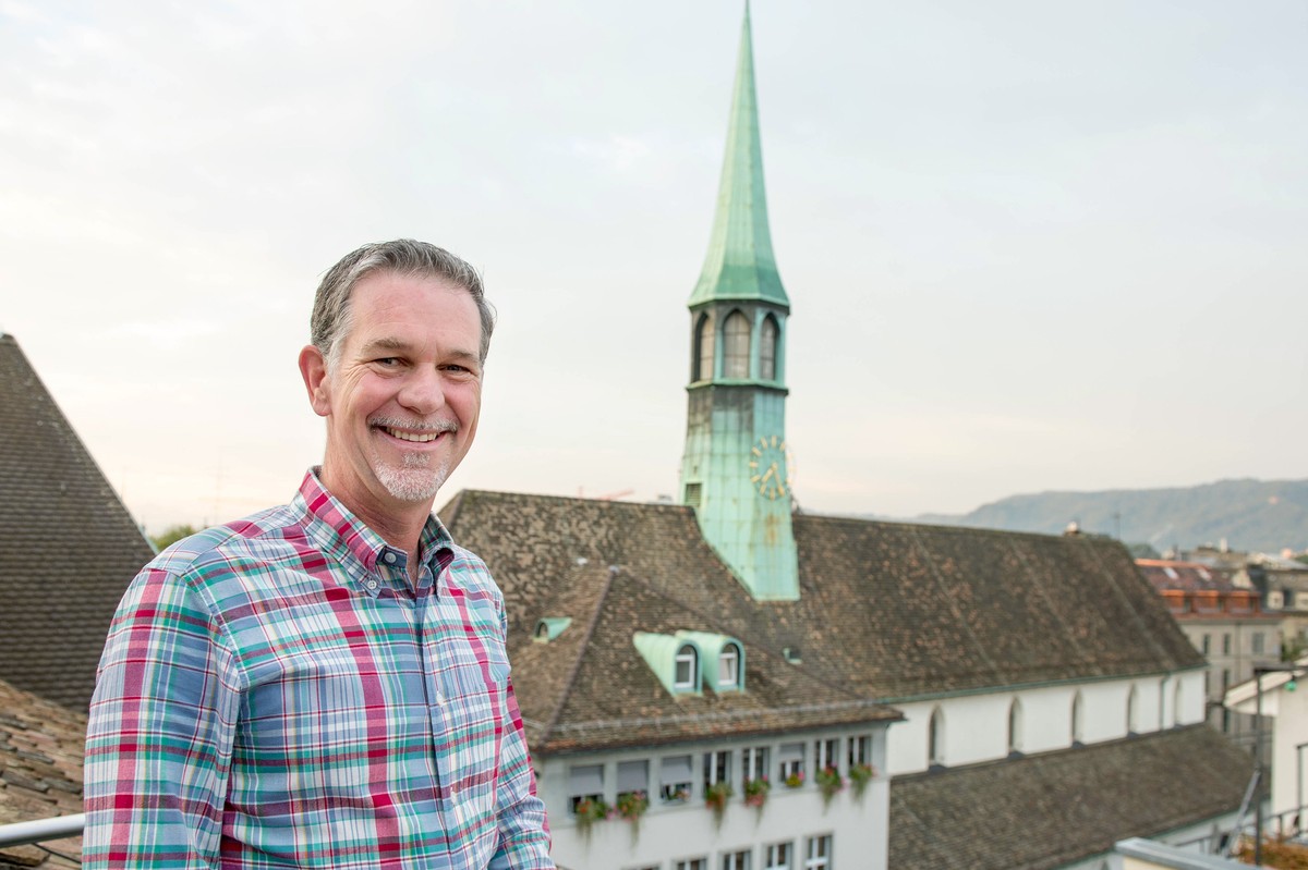 Reed Hastings, Netflix-CEO, in Zürich.