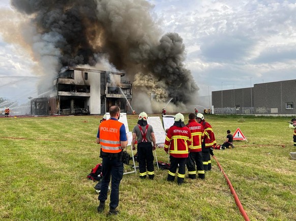 Am Dienstagabend im Industriegebiet in Rebstein ausgebrochen. In den betroffenen Geb