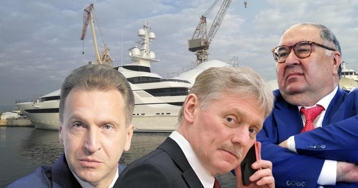 Igor Chouvalov, Dmitri Peskov, Alisher Usmanov... Autant de riches oligarques visés par les sanctions américaine et britanniques.