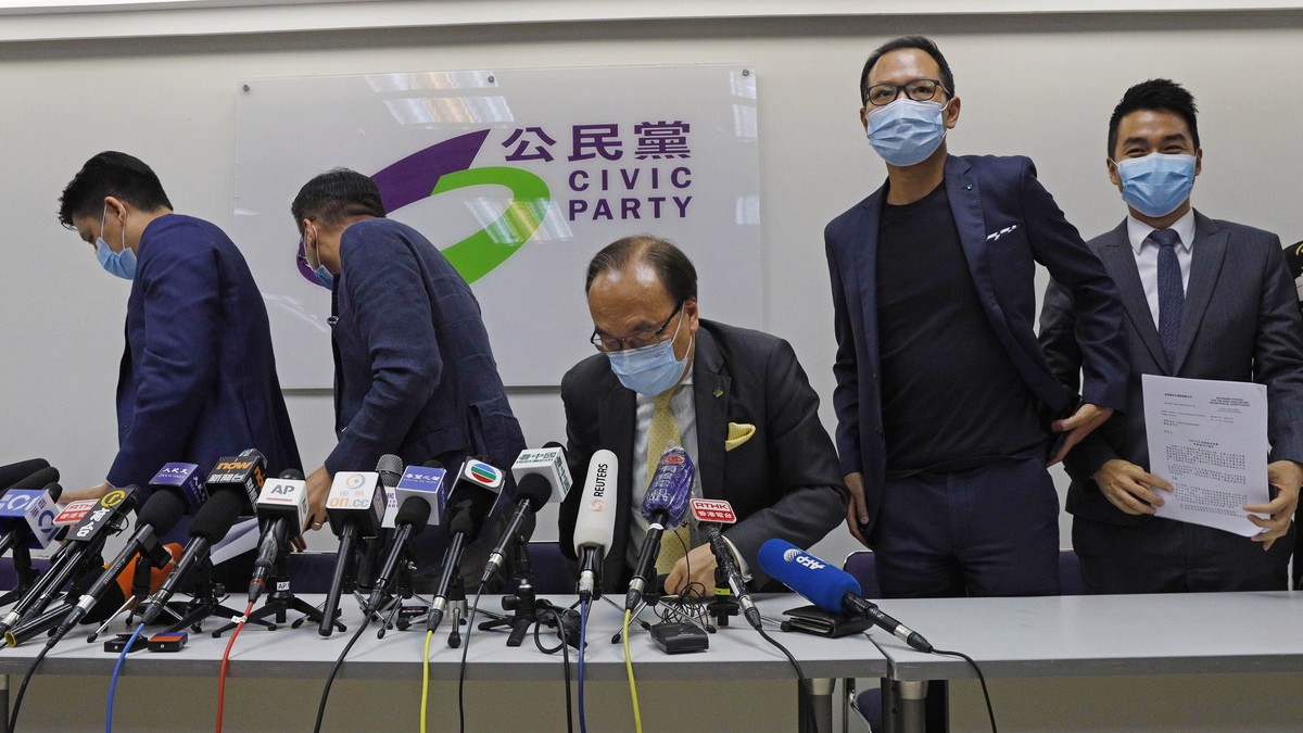 Hong Kong: One of the last pro-democracy parties disappears.  Signa Development Selection files for bankruptcy on Friday
