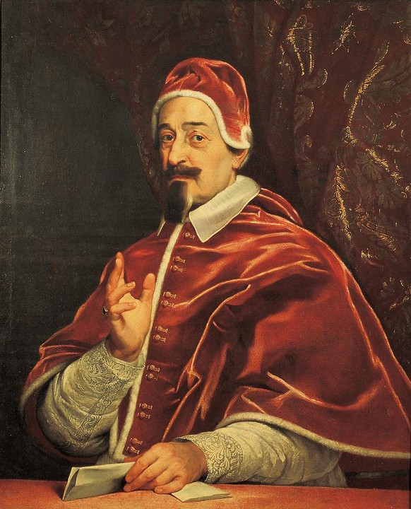 Der bauwütige Vater, der Rom sein barockes Antlitz verlieh: Berninis Kolonnaden um den Petersplatz und die Cathedra Petri wurden von Papst Alexander VII. (1655–1667) in Auftrag gegeben.