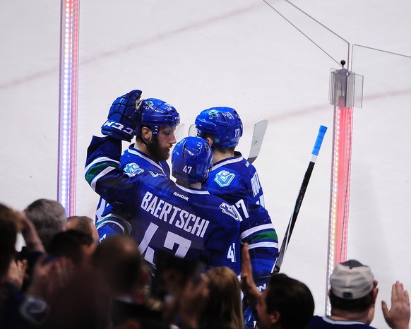 Die Canucks verlängerten den Vertrag mit Bärtschi im Sommer.&nbsp;