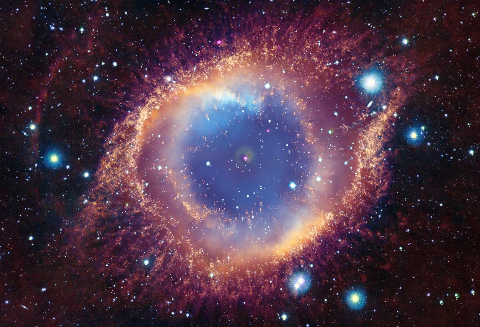 X-ray Clues Reveal Destroyed Planet
This image of the Helix Nebula, released on March 4, 2025, shows a potentially destructive white dwarf at the nebula’s center: this star may have destroyed a planet ...