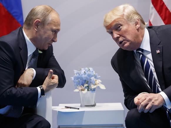 Wladimir Putin und Donald Trump zelebrierten eine prekäre Bromance.