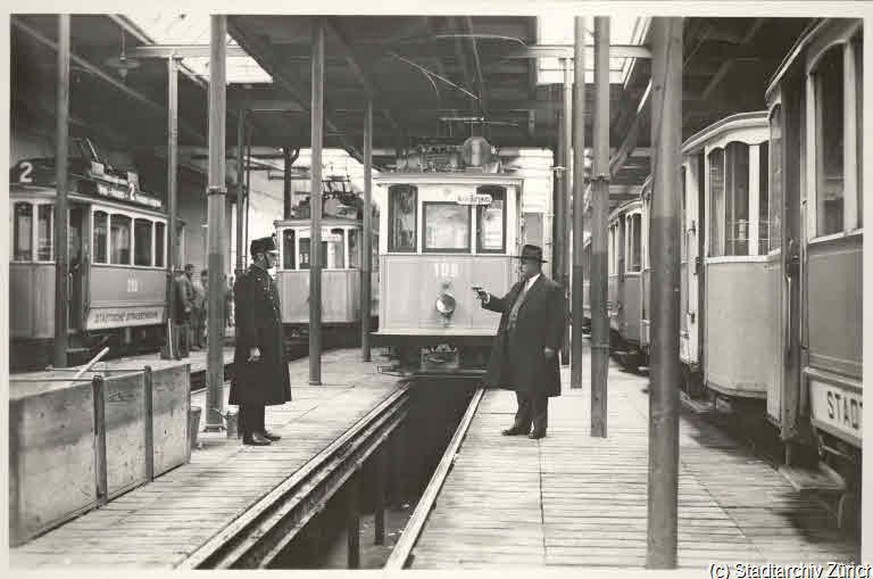 1928: Totschlag, Tramdepot Burgwies