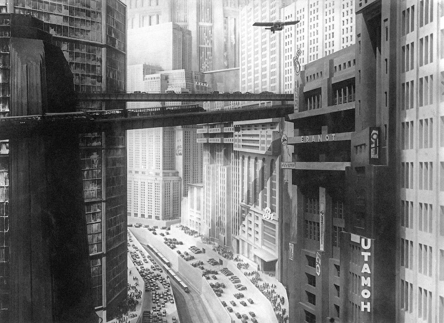 HORST VON HARBOU. Scene from the film Metropolis by Fritz Lang. Credit: Album / Fine Art Images