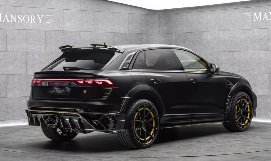High end tuning from Mansory ... lots of money, minus the taste.
https://www.mansory.com/