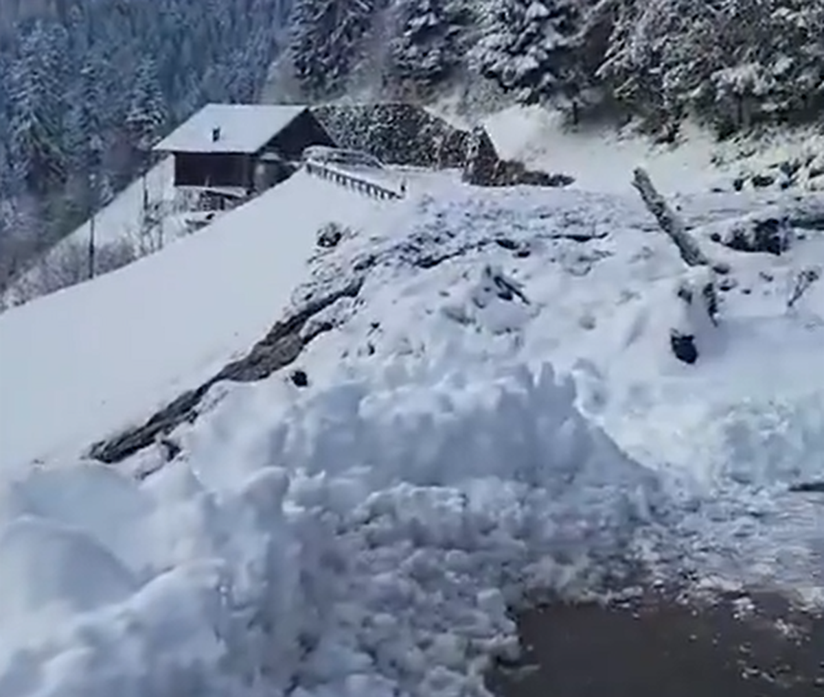 Adelboden Erdrutsch 26.11.2023