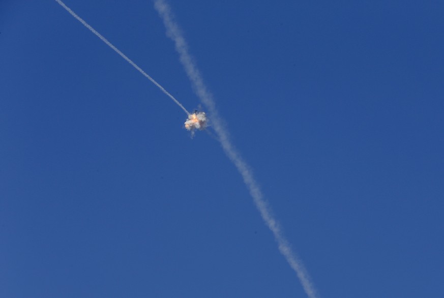 Symbolbild: Raketenabwehrsystem «Iron Dome» in Israel.