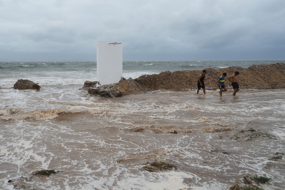 <p>Der Hurrikan «Polo» hat die mexikanische Halbinsel Niederkalifornien (Baja California) erreicht.</p>
