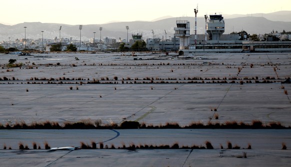 June 8, 2016 - Athens, Attica, Greece - Images from the east terminal of the former Athens airport, on June 8, 2016. The Greek government on Tuesday signed a Memorandum of Understanding with Lamda Dev ...