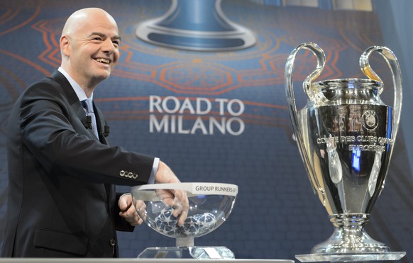 Gianni Infantino war bislang nur der «Herr der Kugeln».