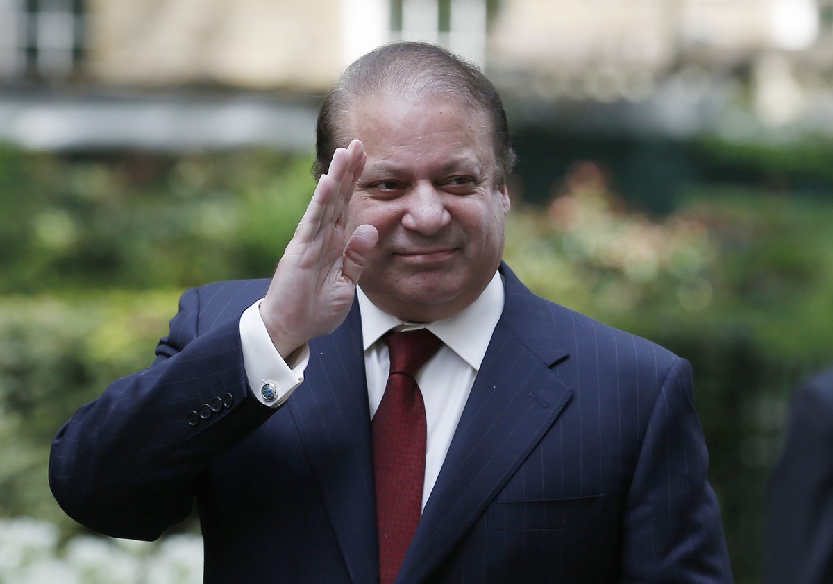 Pakistans Ministerpräsident Nawaz Sharif.