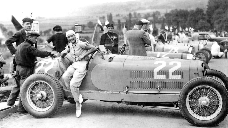 1933 wechselte Nice von Bugatti zu Alfa Romeo.