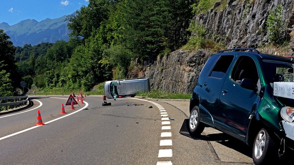 Unfall A8