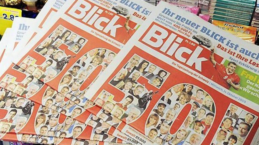 Das Kaufangebot für den «Blick» sorgt für Aufruhr. (Archiv)