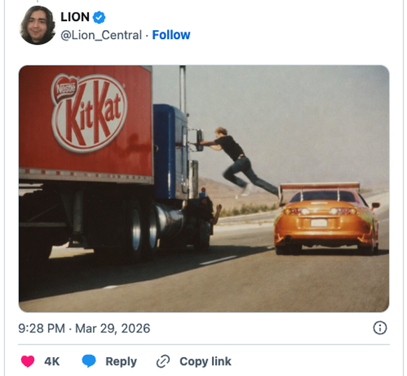 The Great KitKat Heist of 2026

https://pbs.twimg.com/media/HEo2ZVLbEAASWx7?format=jpg&amp;name=small